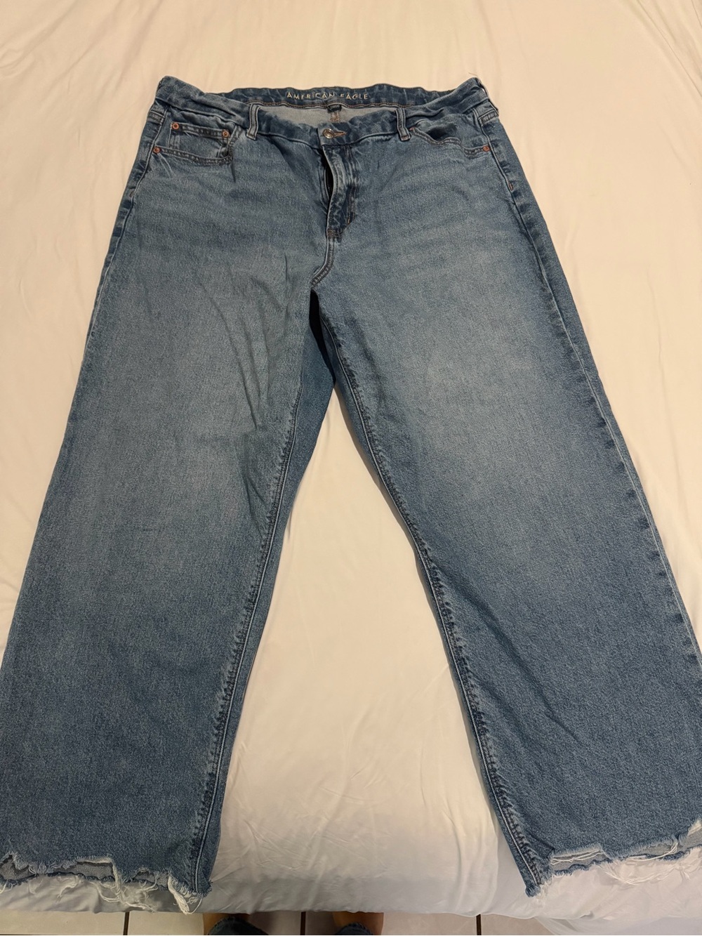 American Eagle Outfitters Women's curvy Stove Pipe Jeans